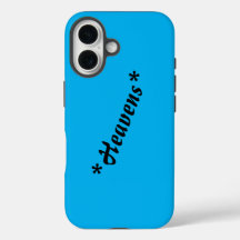 Capa Tough iPhone 16 "Heavens" personalizada