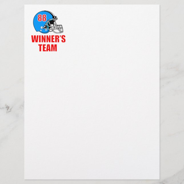 Capacete de futebol (Frente)