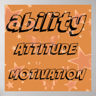 Capacidade de Motivação Poster