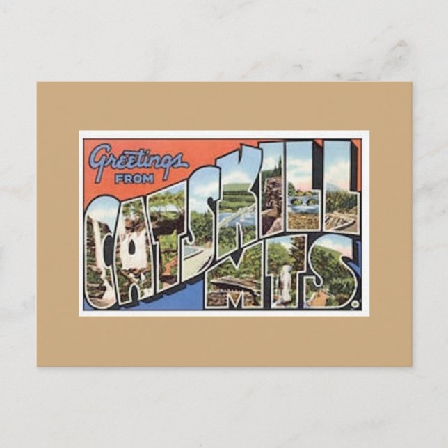 Capacidades Mts. Cartão postal Vintage (Frente)