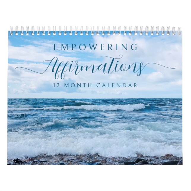 Capacitação de Afirmações Calendário de Fotografia (Capa)