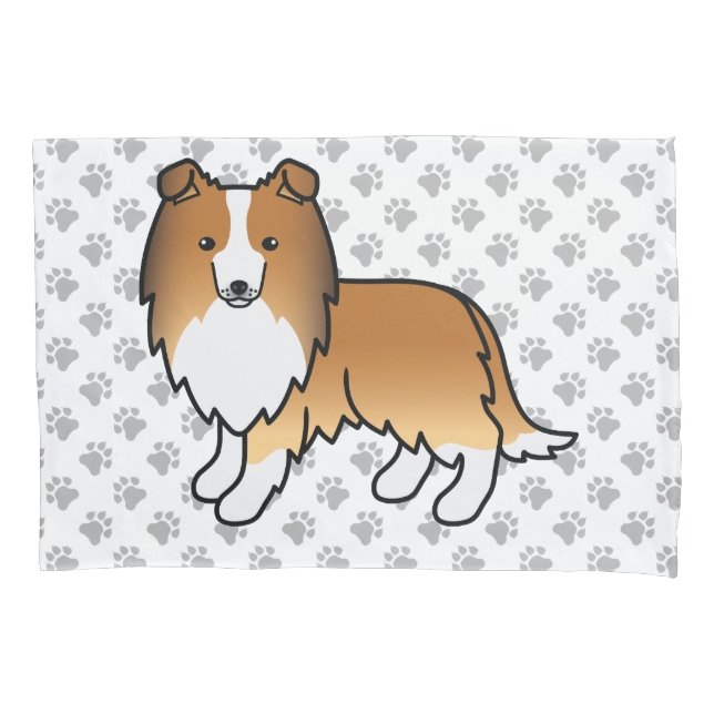 Capacitar os cães e os cães de caça Shetland (Frente)