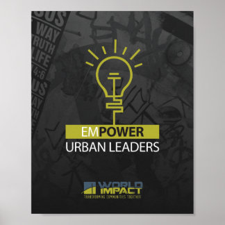 Capacite o Líder Urbano Poster