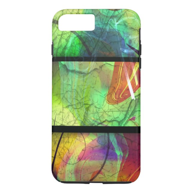 Capas Abstratas para iPhone 7 Plus Pintadas (Verso)