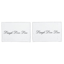 Capas Brancas De Travesseiro Com Ria De Amor Ao Vi