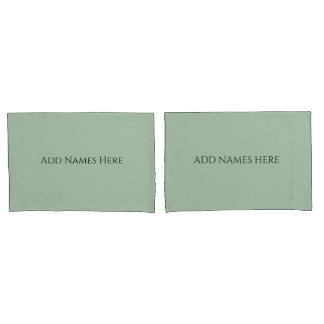 Capas de Almofada Verde Sage – Coberturas de Almof