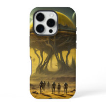 Capas de Celular Planeta Amarelo Alien