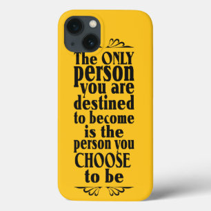 Capas de cores personalizadas de ESCOLHA Motivacio