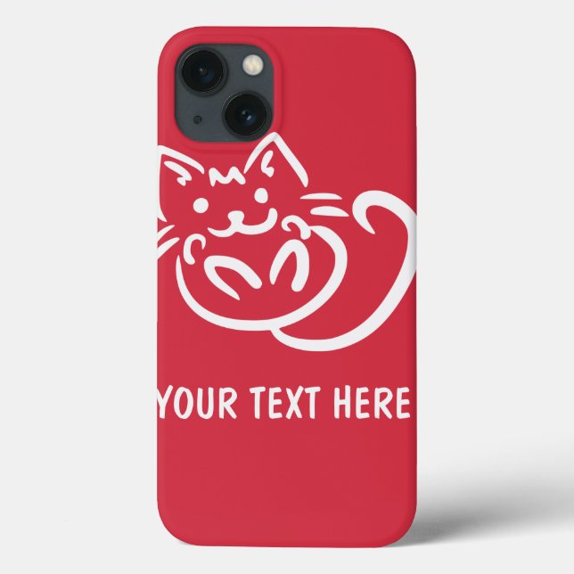 Capas de ipad de cores personalizadas do Cat Illus (Verso)