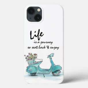 capas de iphone - A vida Patinete francesa é uma j