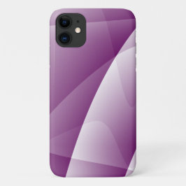 capas de iphone abstrato Purple White Ombre Case-M