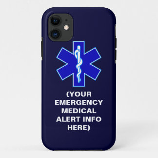 Capas de iphone alertas médicas da emergência