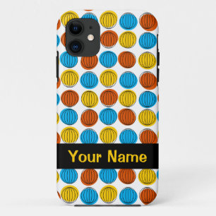 Capas de iphone amarela do iPhone 'Name'