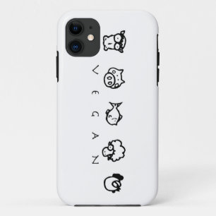 Capas de iphone animais do telefone do Vegan
