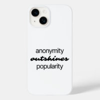 Capas de iphone Anonymity