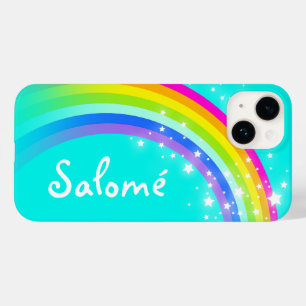 Capas de iphone aqua personalizada do arco-íris