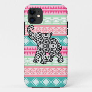 Capas de iphone astecas bonito do elefante do