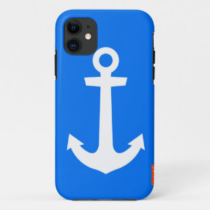 Capas de iphone azuis da âncora