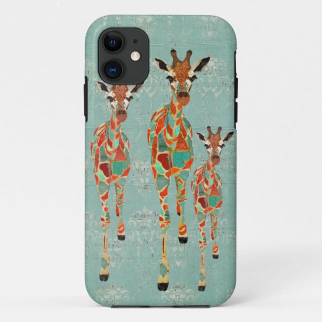 Capas de iphone Azure & Amber Girafas (Verso)