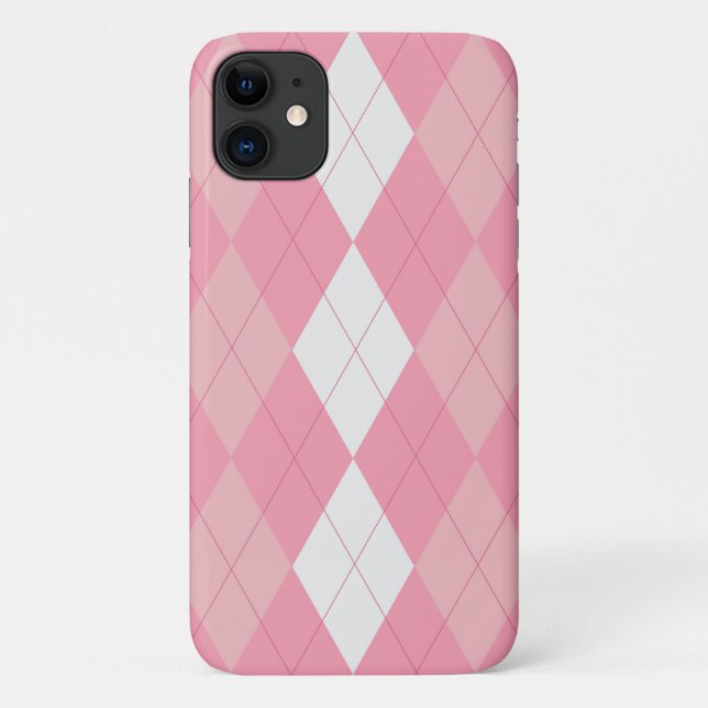 Capas de iphone BabyGirl Argyle (Verso)