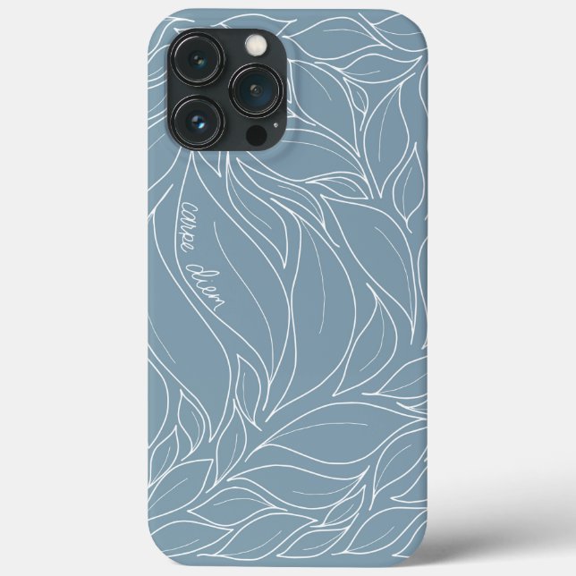 Capas de iphone Blue Carpe Diem (Verso)
