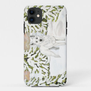Capas de iphone brancas da neve do inverno do