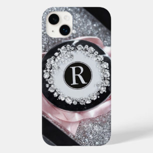 Capas de iphone brilhante de prata