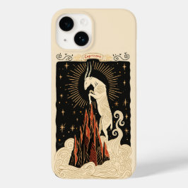 capas de iphone Capricórnio fitasArte Celestial Zo