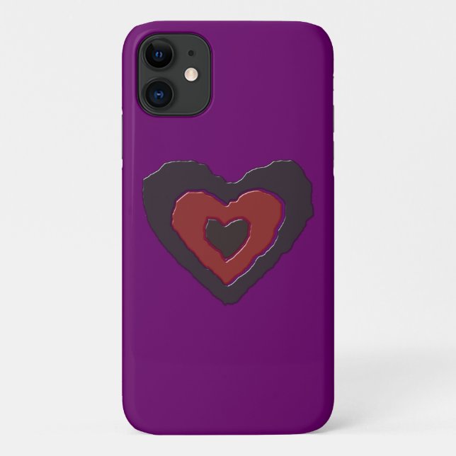 Capas de iphone Cardíaca Gothic Melting Love (Verso)