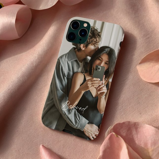 Capas de iPhone Casais Românticos Escrito Amado (Criador carregado)