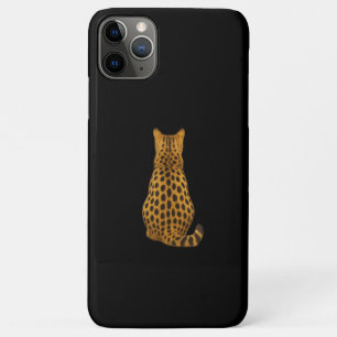 Capas de iphone Cheetah Back - Minimalista Wildcat