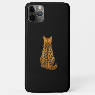 Capas de iphone Cheetah Back - Minimalista Wildcat