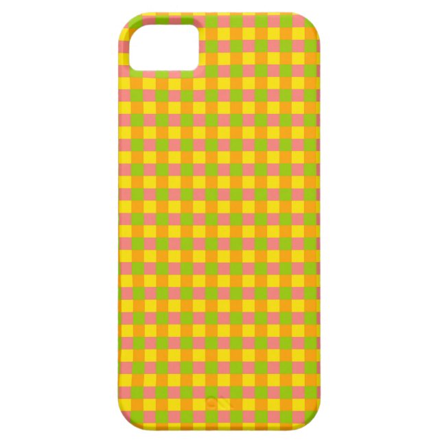 Capas de iphone Citrus Check (Traseira)