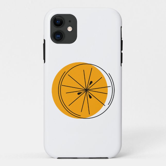 Capas de iphone Citrus Orange (Verso)