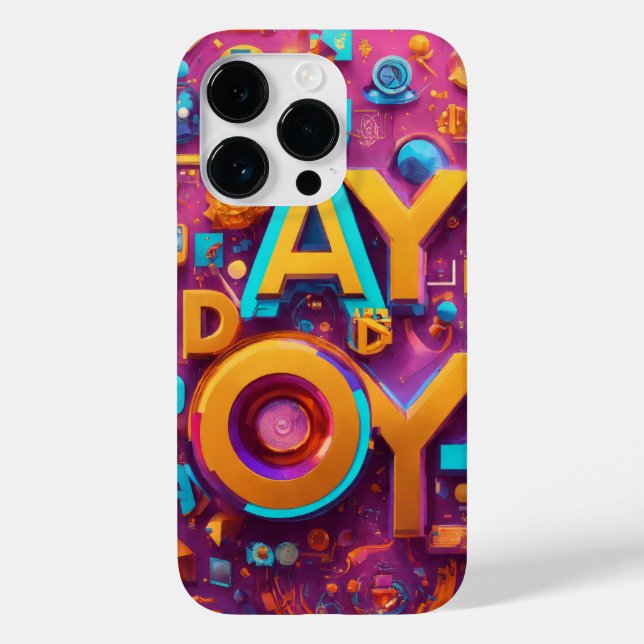 capas de iphone coloridas 3D (Verso)