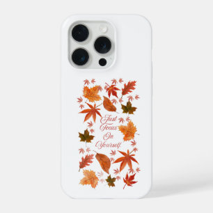 Capas de iPhone com Citação de Folhas de Outono Ap