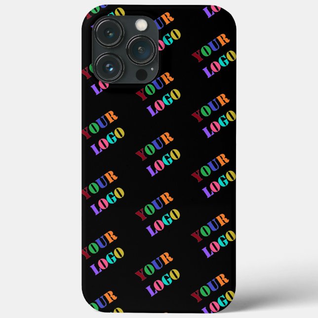 Capas de iphone comercial do logotipo da empresa - (Verso)