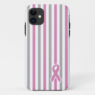 Capas de iphone cor-de-rosa & de prata do costume