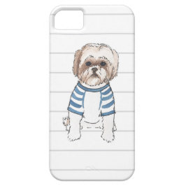 Capas de iphone da aguarela de Shih Tzu