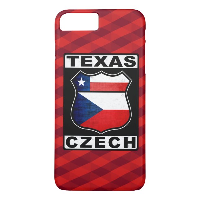 Capas de iphone da América Checa do Texas (Verso)