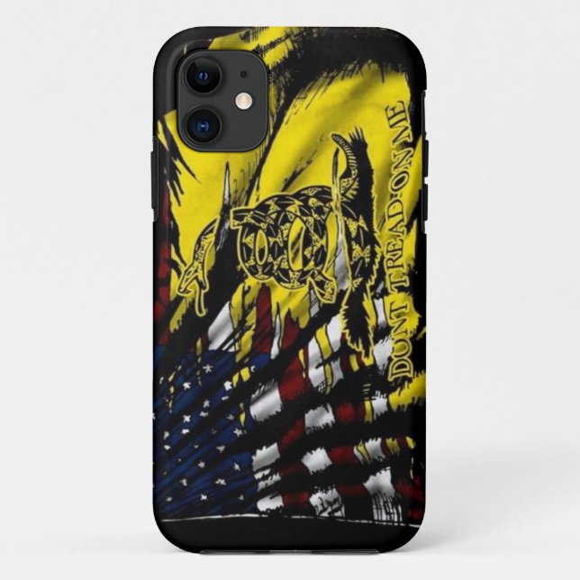 Capas de iphone da bandeira de Gadsden (Verso)