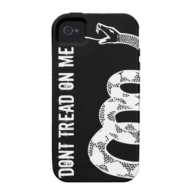 Capas de iphone da bandeira de Gadsden (Traseira)