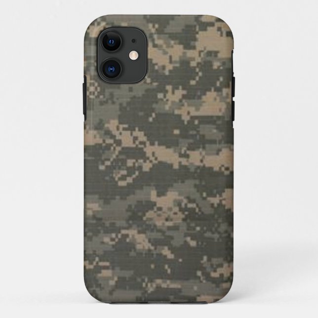 Capas de iphone da camuflagem da ACU Digital Camo (Verso)