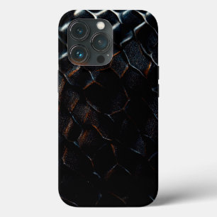 Capas de iphone da escala do dragão preto