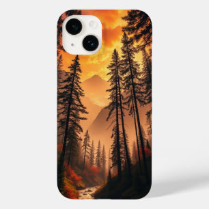 Capas de iphone da Floresta da Noite de Dreamy
