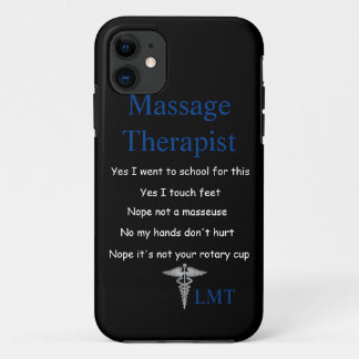 Capas de iphone da terapia da massagem