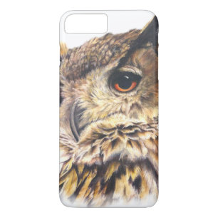 Capas de iphone das belas artes da coruja de Eagle