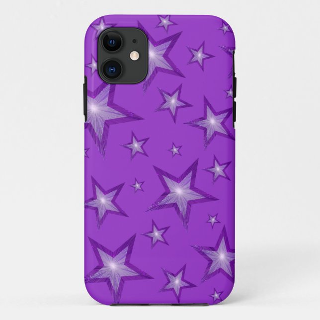 Capas de iphone das Estrelas Roxas (Verso)