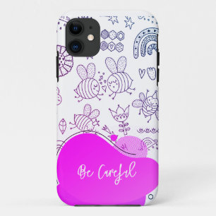 Capas de iphone de abelhas do Bumble