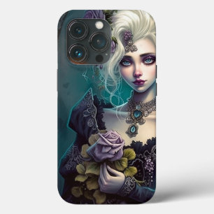 capas de iphone de Arte gótico Girl
